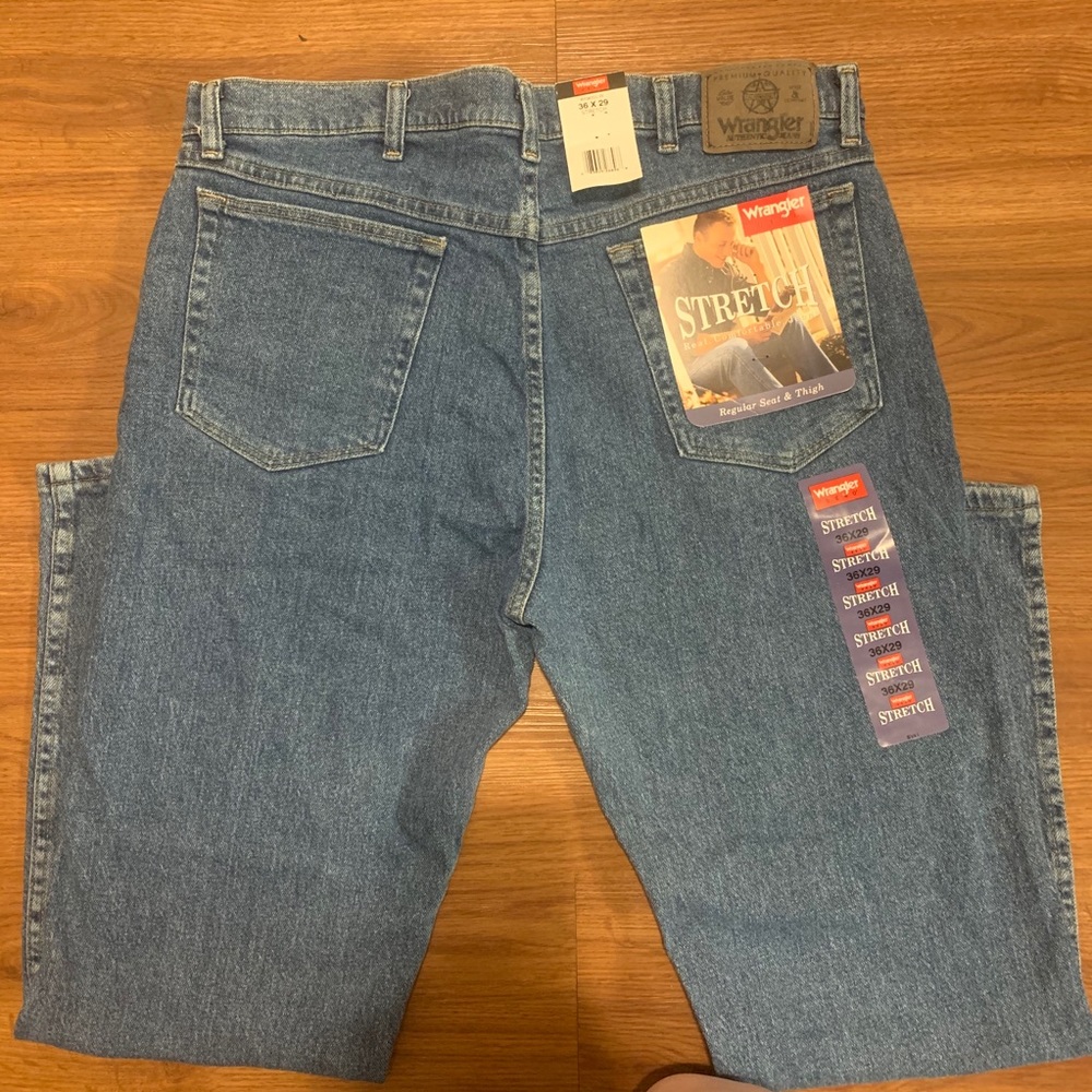 Men’s Wrangler Regular Seat & Thigh (stretch)